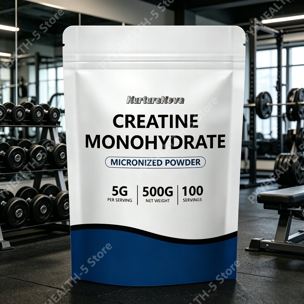 Nutrition Sports Fitness - Creatina Monohidrato en Polvo Micronizada, 5g