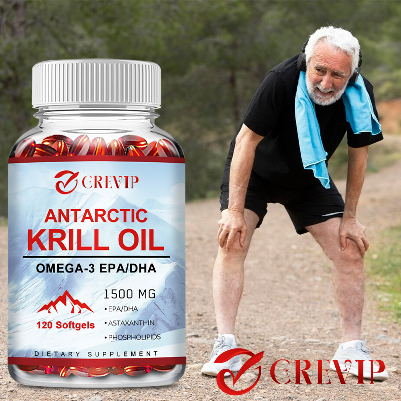 Krill Oil Supplement - Suplemento de Aceite de Krill Antártico