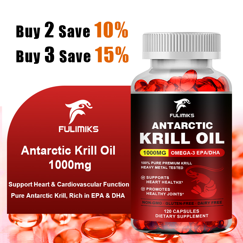 Krill Oil Supplement - Suplemento de Aceite de Krill Natural