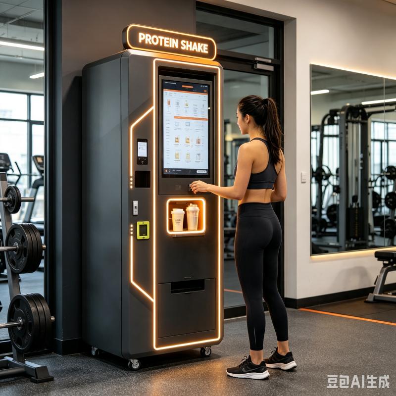 Nutrition Sports Fitness - Máquina Expendedora Automática de Batidos de