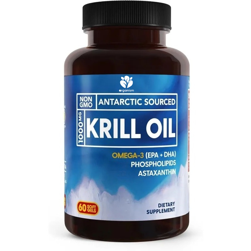 Krill Oil Supplement - Suplemento de aceite de krill antártico