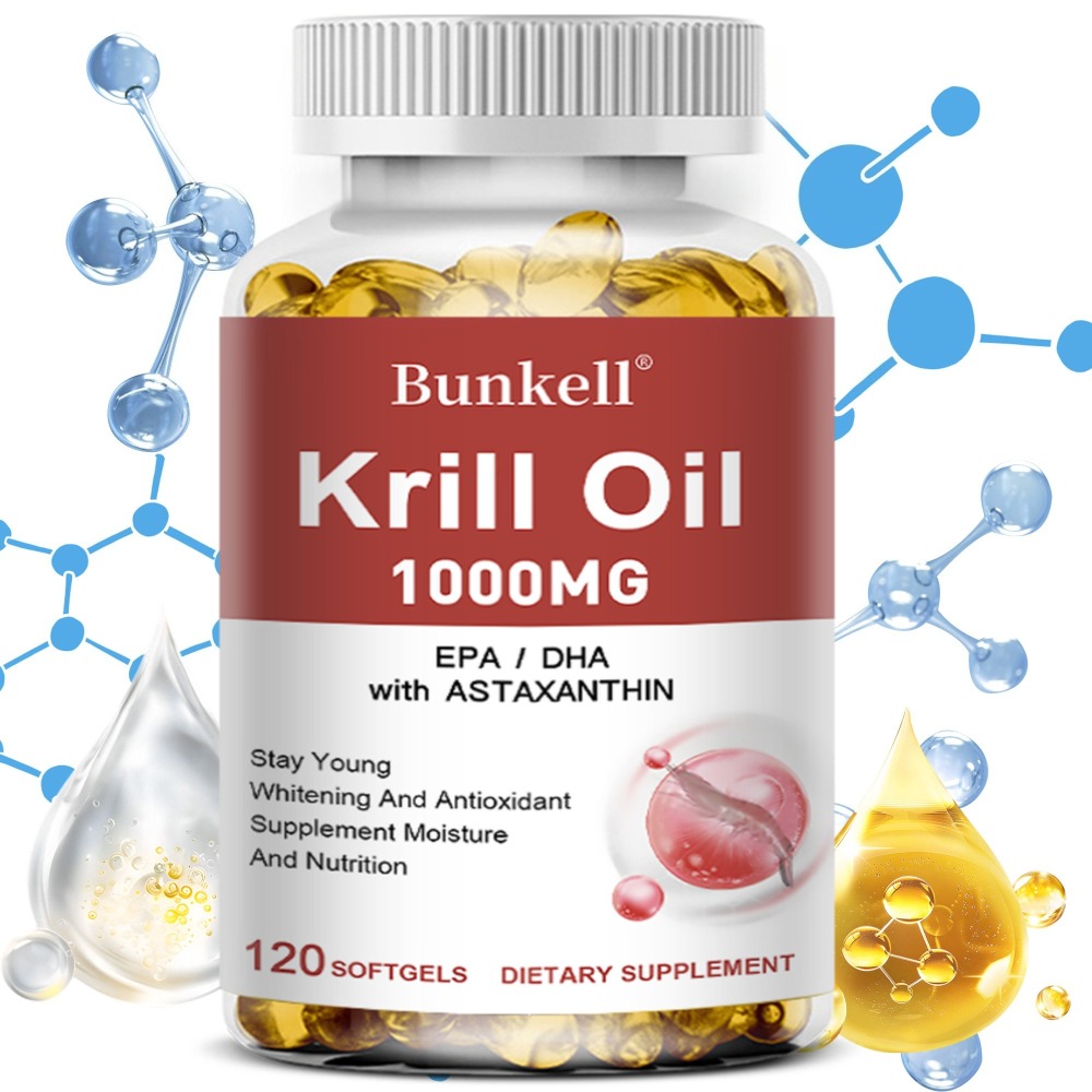 Krill Oil Supplement - Suplemento de Aceite de Krill Antártico