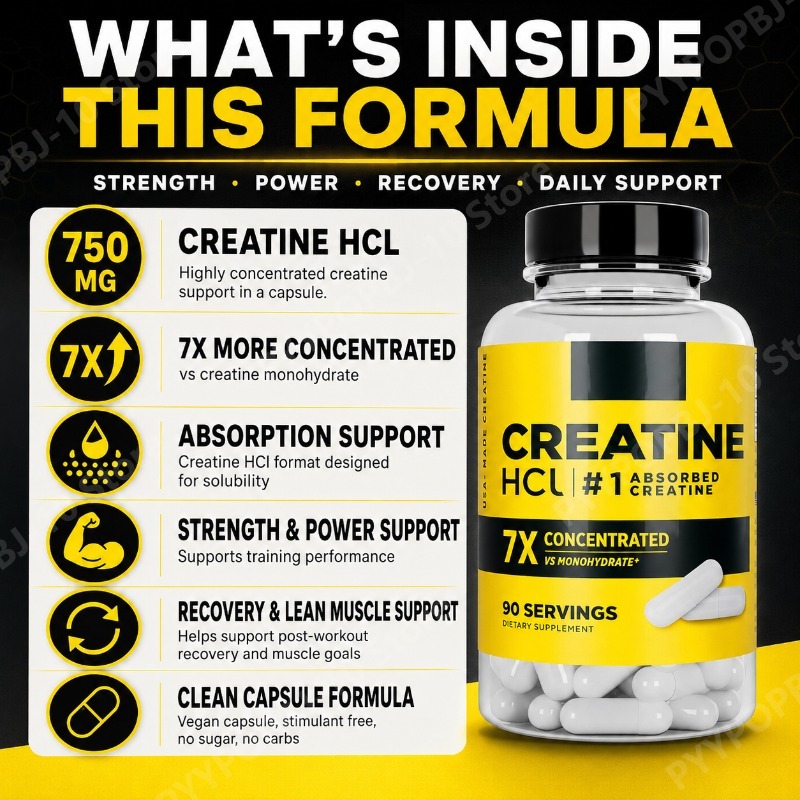 Creatina HCl 750mg 90 Cápsulas - Nutrition Of Fitness reseña y precio
