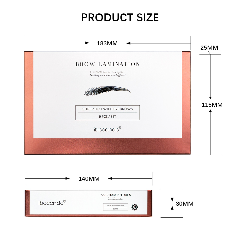 Kit de laminación de cejas Pro - Lifted Nutrition & Fitness Reviews reseña y precio