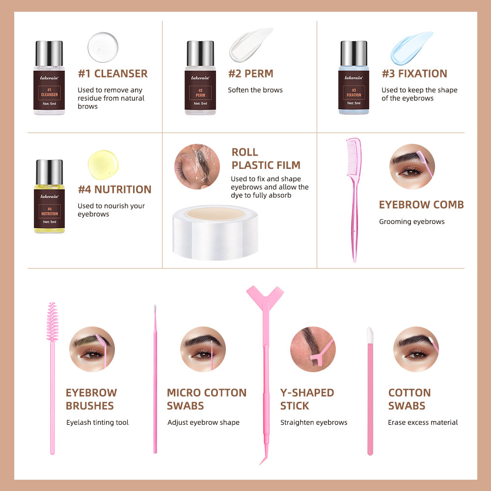 Kit de laminación de cejas, má - Lifted Nutrition & Fitness Reviews reseña y precio