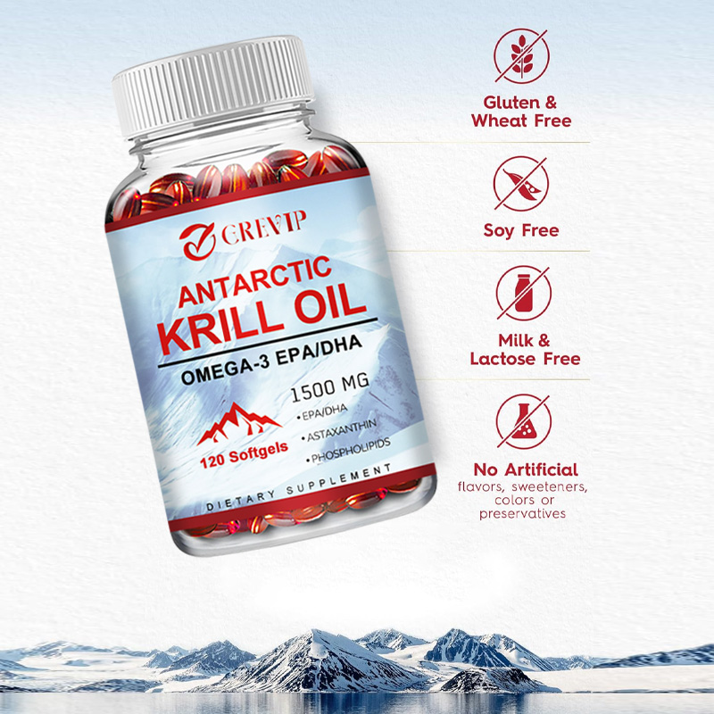 Suplemento de Aceite de Krill  - Krill Oil Supplement reseña y precio