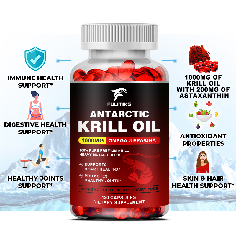 Suplemento de Aceite de Krill  - Krill Oil Supplement reseña y precio