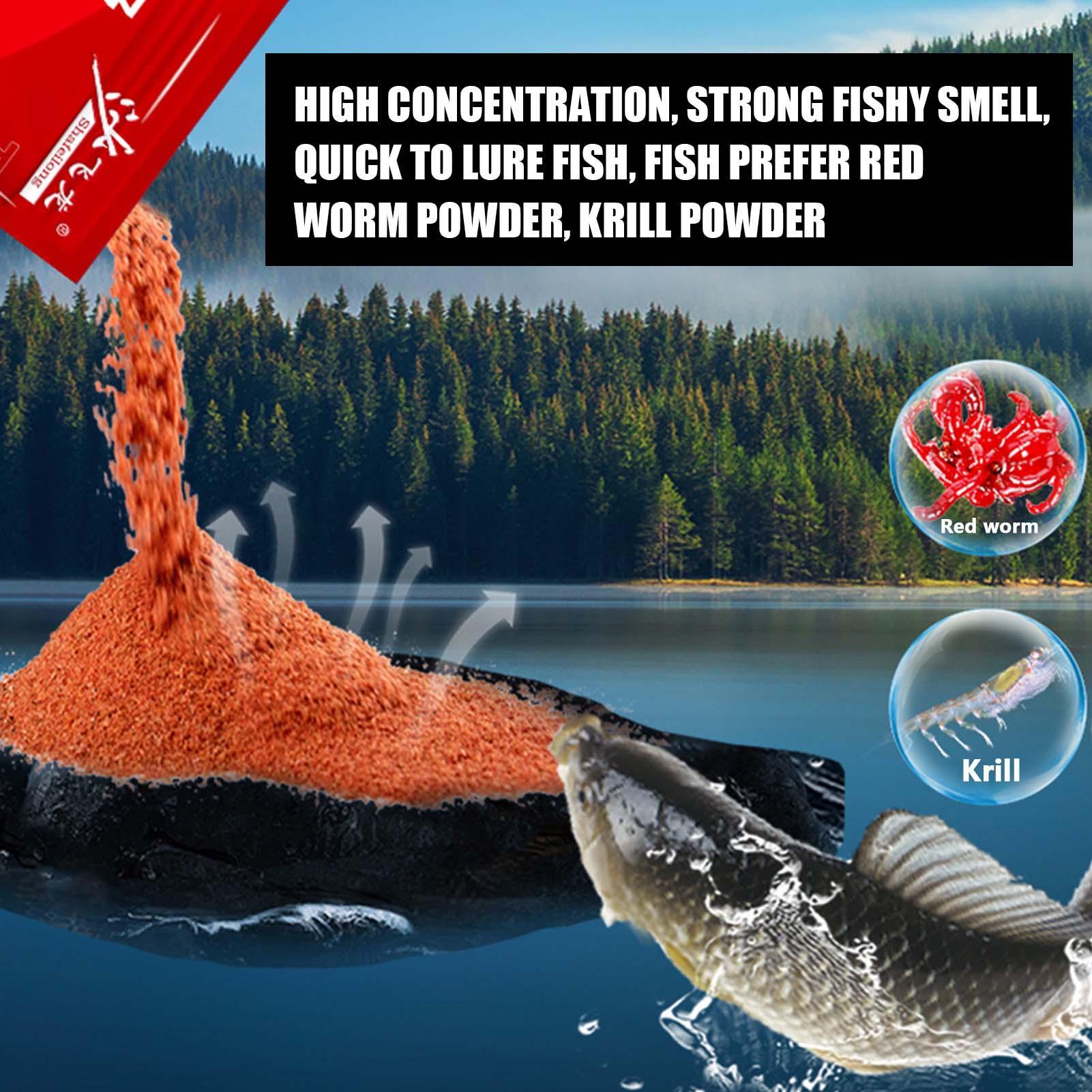 Polvo con aroma a lombriz roja - Krill Oil Supplement reseña y precio