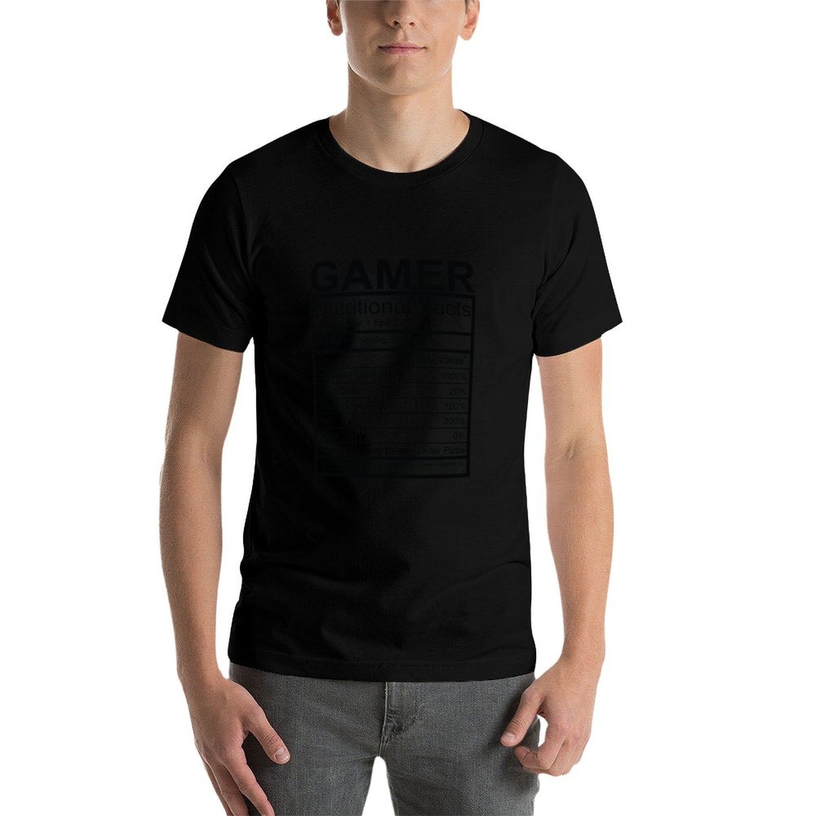 Camiseta con tabla de informac - Nutrition Of Fitness reseña y precio