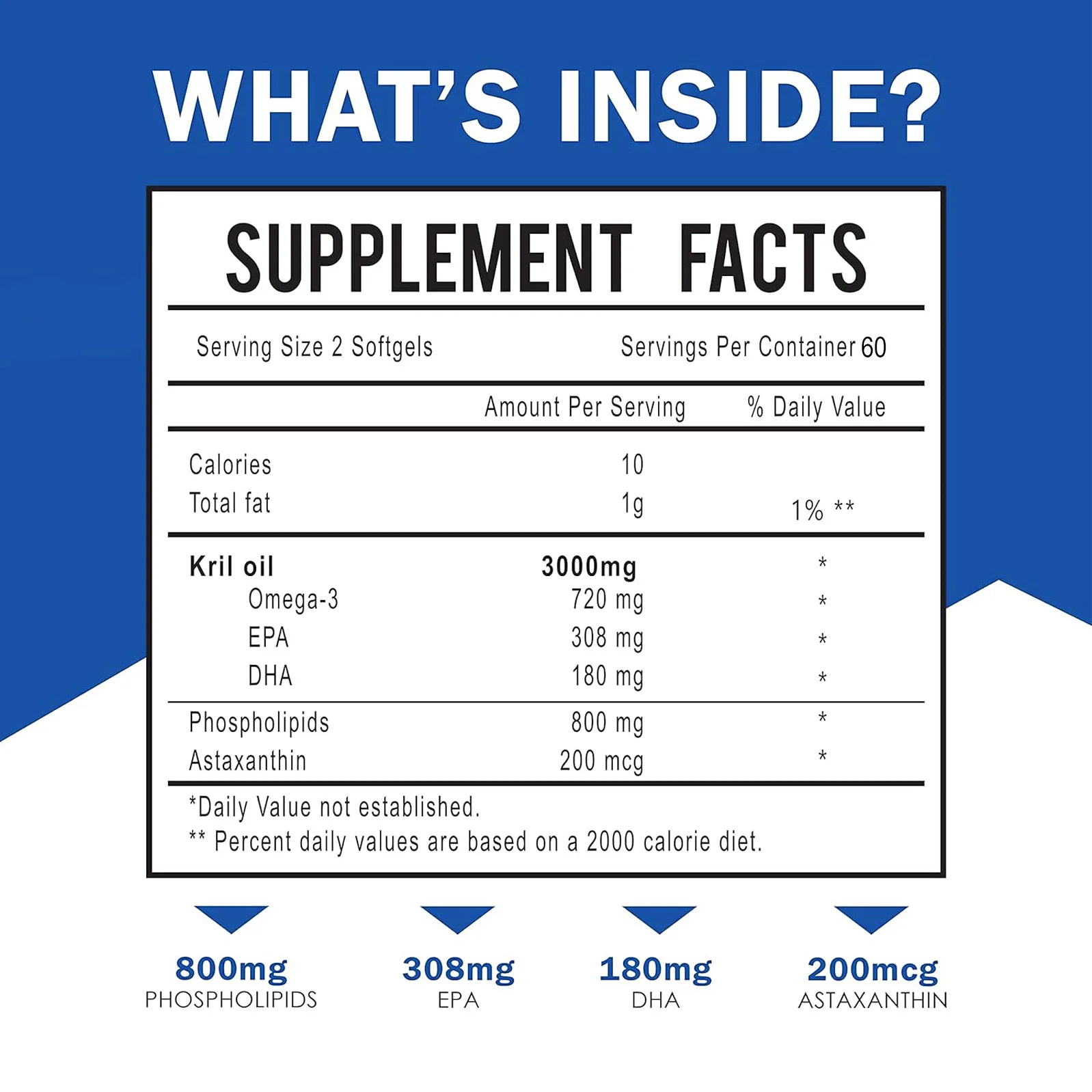 Suplemento de aceite de Krill  - Krill Oil Supplement reseña y precio