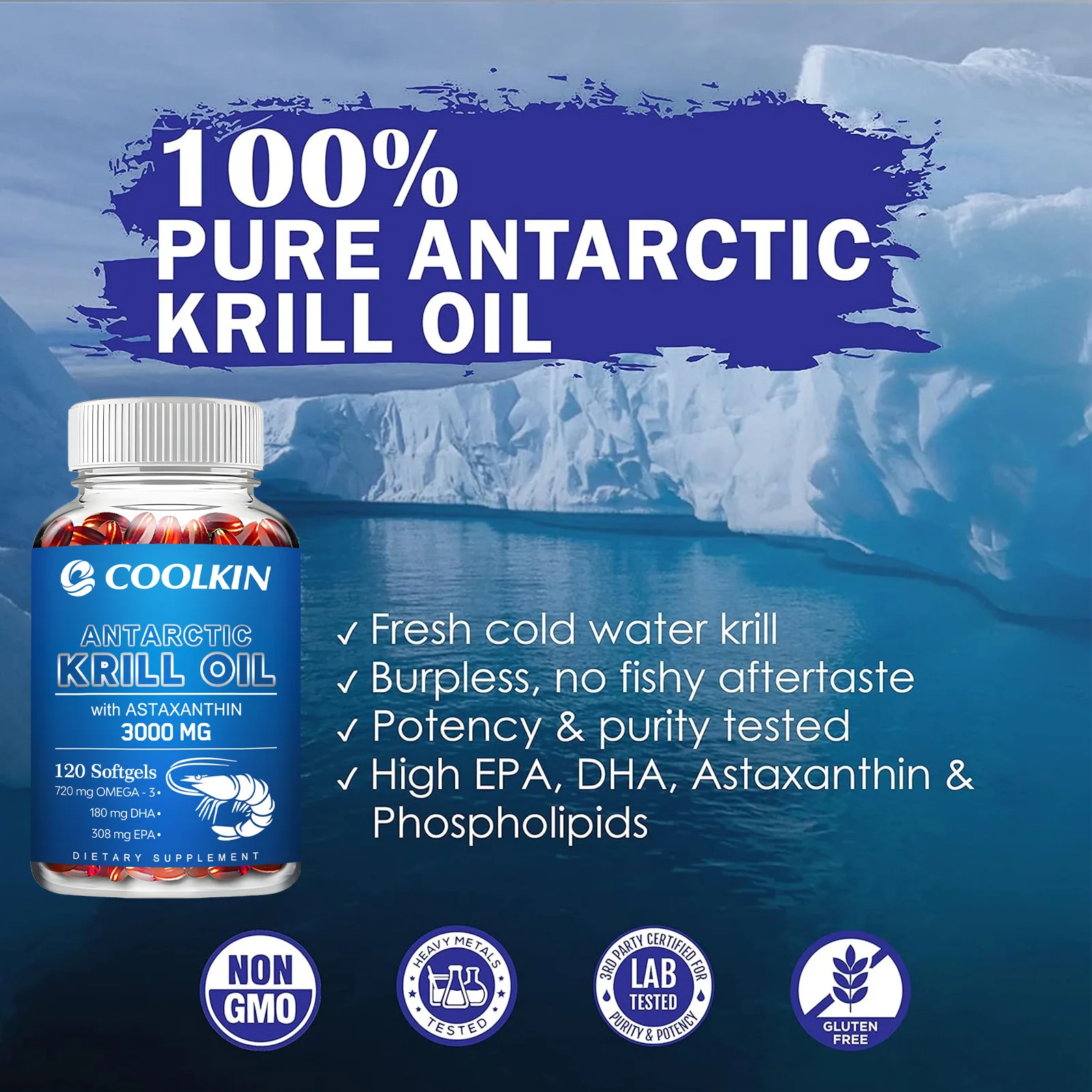 Suplemento de aceite de Krill  - Krill Oil Supplement reseña y precio