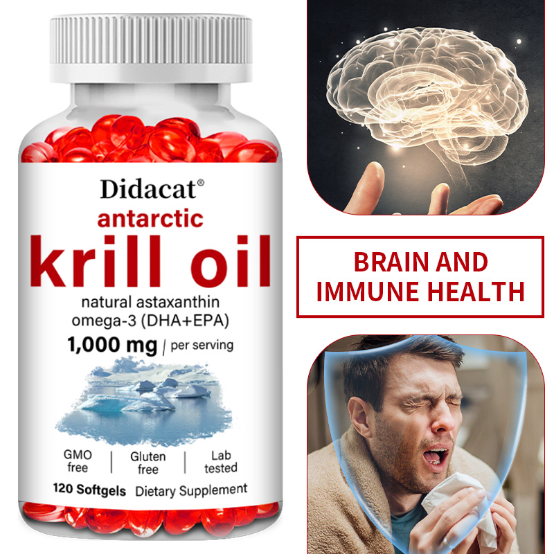 Suplemento de Aceite de Krill  - Krill Oil Supplement reseña y precio