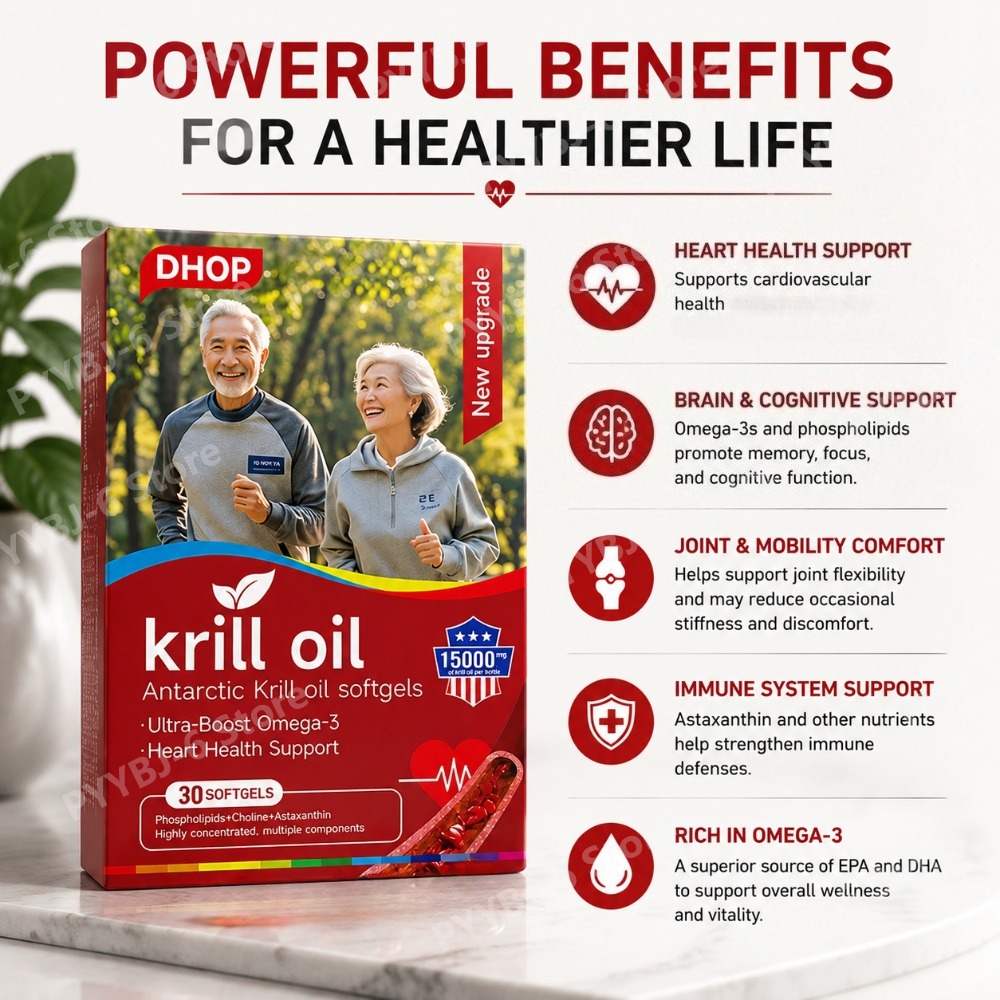 Aceite de Krill Antártico 1500 - Krill Oil Supplement reseña y precio