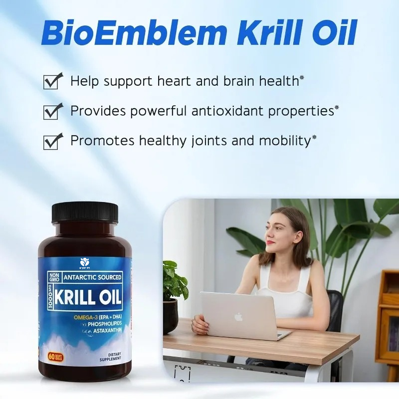 Suplemento de aceite de krill  - Krill Oil Supplement reseña y precio