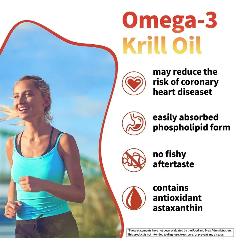 Aceite de Krill Omega-3 con As - Krill Oil Supplement reseña y precio