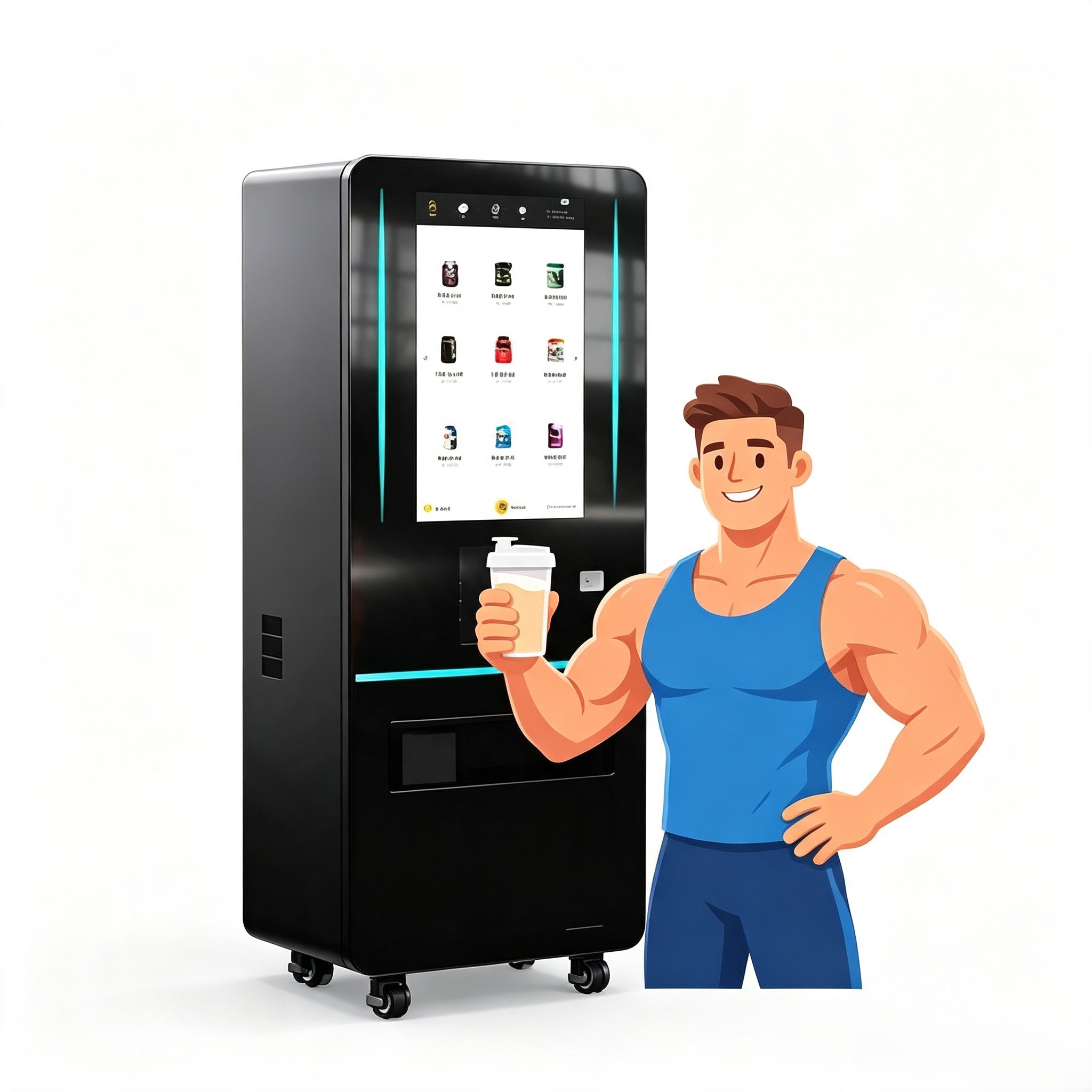 Máquina Expendedora Inteligent - Nutrition Of Fitness reseña y precio